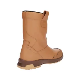 Bata SUMM BOOT S3 Brown Full-Grain Leather Winter Boot - Safe, Warm & Durable - Size 44 Bata SUMM BOOT S3 Winterlaars Bruin van Volnerfleer Leer - Veilig, Warm & Duurzaam - Maat 44