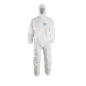 ChemDefend 110 Witte Wegwerpoverall Type 5/6 - Ademend & Antistatisch - Maat S ChemDefend 110 Witte Wegwerpoverall Type 5/6 - Ademend & Antistatisch - Maat S