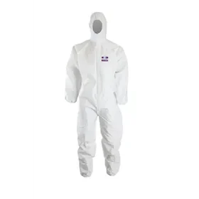 ChemDefend 200 Witte Wegwerpoverall Type 5/6 - Chemisch Bestendig & Antistatisch - Maat L ChemDefend 200 Witte Wegwerpoverall Type 5/6 - Chemisch Bestendig & Antistatisch - Maat L