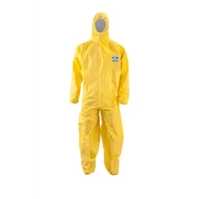 ChemDefend 310 Disposable Coverall Type 3/4 - Chemical & Antistatic, Taped Seams - Size 3XL ChemDefend 310 Wegwerpoverall Type 3/4 - Chemisch & Antistatisch, Getapete Naden - Maat 3XL