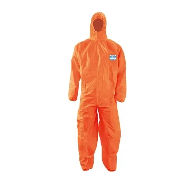 ChemDefend 410 Type 3/4 Overall XXL - Chemisch Beschermpak met Dubbele Rits en Duimlussen