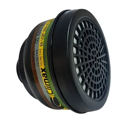 Climax Schroeffilter 725 ABEK2 - Multigasfilter met DIN-aansluiting (EN 148-1)