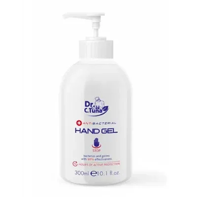 Dr. Tuna Antibacteriële Handgel 70% Alcohol – Pompflacon 300 ml