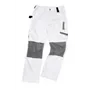 Excess Werkbroek Champ 592 Wit/Grijs – Cordura Kniezakken & Verlengbare Pijpen, Maat 54