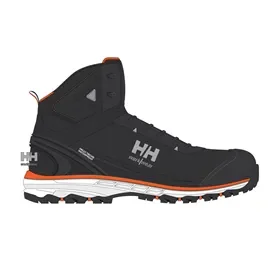 Helly Hansen Chelsea Evo 2 Mid S3 HT Safety Shoe Black - Waterproof Membrane & BOA® Fit System - Size 41 Helly Hansen Chelsea Evo 2 Mid Veiligheidsschoen S3 HT Zwart - Waterdicht Membraan & BOA® Fit Systeem - Maat 41