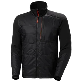 Helly Hansen Kensington Gevoerde Softshell Jas Zwart – Urban Comfort & Mobiliteit, Maat XL