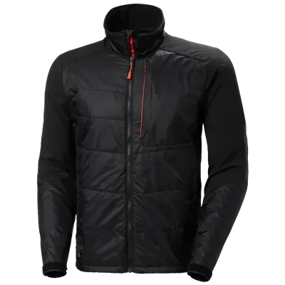 Helly Hansen Kensington Gevoerde Softshell Jas Zwart – Urban Comfort & Mobiliteit, Maat XL