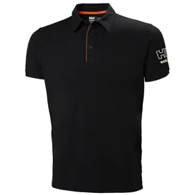 Helly Hansen Kensington Black Polo - Size M Helly Hansen Kensington Polo Zwart - Maat - Maat M