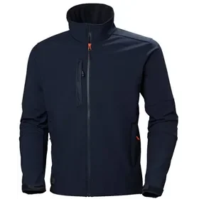 Helly Hansen Kensington Softshell Jacket 74231 Navy - High Collar & Fleece Lining, Size M Helly Hansen Kensington Softshelljas 74231 Marine – Hoge Kraag & Fleecevoering, Maat M