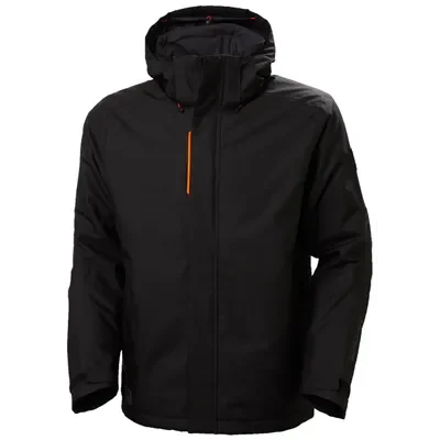 Helly Hansen Kensington Winterjas Zwart - Waterdicht, Ademend & Gevoerd - Maat L