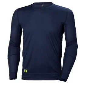 Helly Hansen Lifa Crewneck 75105 Marineblauw - Vochtregulerend & Naadloos Comfort - Maat 2XL Helly Hansen Lifa Crewneck 75105 Marineblauw - Vochtregulerend & Naadloos Comfort - Maat 2XL