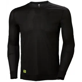 Helly Hansen Lifa Crewneck 75105 Zwart - Vochtregulerend & Naadloos Comfort - Maat 2XL Helly Hansen Lifa Crewneck 75105 Zwart - Vochtregulerend & Naadloos Comfort - Maat 2XL