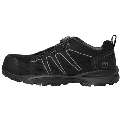 Helly Hansen Manchester Boa Veiligheidsschoen S3 Laag Zwart - BOA Sluiting & Metaalvrij - Maat 39