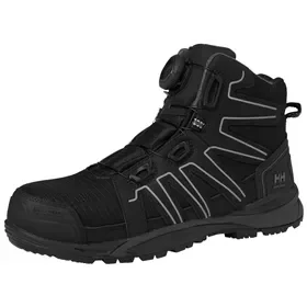 Helly Hansen Manchester Boa Safety Shoe S3 Black - BOA Closure & Metal-Free - Size 42 Helly Hansen Manchester Boa Veiligheidsschoen S3 Zwart - BOA Sluiting & Metaalvrij - Maat 42