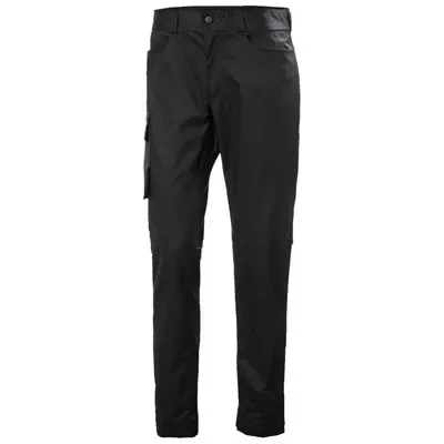 Helly Hansen Manchester Werkbroek Zwart – 2-Way Stretch & Verlengbare Pijpen, Maat C54