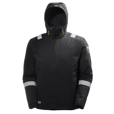 Helly Hansen Manchester Winterjas Zwart - Waterdicht & Gevoerd met PrimaLoft® Isolatie - Maat M