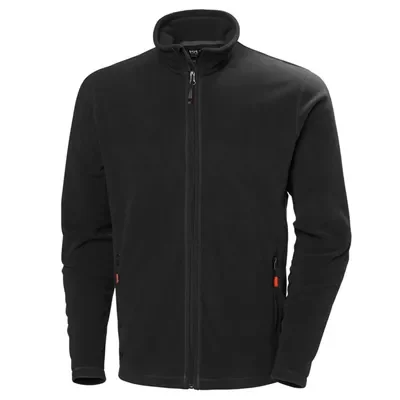 Helly Hansen Oxford Licht Fleecejack Zwart – Polartec® & Verlengd Rugpand, Maat M