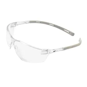 JSP 1RIG21C Rigi - Lightweight Safety Glasses with Clear Gray Lens & UV Filter JSP 1RIG21C Rigi - Lichtgewicht Veiligheidsbril met Helder Grijze Lens & UV-filter