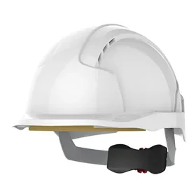 JSP AJD170 EVOLite Micro Ratchet Safety Helmet White - Lightweight ABS JSP AJD170 EVOLite Micro Draaiknop Veiligheidshelm Wit - Lichtgewicht ABS