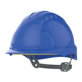 JSP AJE160-000-500 Blue Safety Helmet - HDPE & Revolution® Wheel Ratchet JSP AJE160-000-500 Veiligheidshelm Blauw - HDPE & Revolution® Wielratel