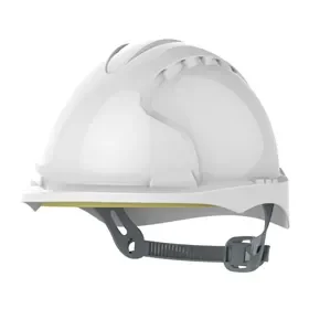 JSP AJG160-000-100 Veiligheidshelm Wit - HDPE & OneTouch™ Slipvergrendeling JSP AJG160-000-100 Veiligheidshelm Wit - HDPE & OneTouch™ Slipvergrendeling