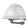 JSP AJG160-000-100 Veiligheidshelm Wit - HDPE & OneTouch™ Slipvergrendeling