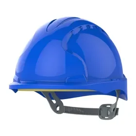 JSP AJG160-000-500 Blue Safety Helmet - HDPE & OneTouch™ Slip Lock JSP AJG160-000-500 Veiligheidshelm Blauw - HDPE & OneTouch™ Slipvergrendeling