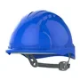 JSP AJG160-000-500 Veiligheidshelm Blauw - HDPE & OneTouch™ Slipvergrendeling