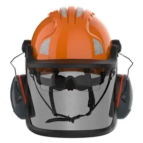 JSP AKE24A EVOGuard M2 - Forestry Combo with Visor, Chin Strap & Ratchet Adjustment JSP AKE24A EVOGuard M2 - Bosbouwcombi met Vizier, Kinband & Ratelverstelling