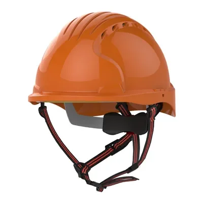 JSP EVO5 Industriële Klimhelm met Dubbele Standen en Draaiknop - Oranje