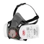 JSP Force8 Halfgelaatsmasker - Met PressToCheck P3 Filters & 4-Punts Hoofdband (EN 140/143)