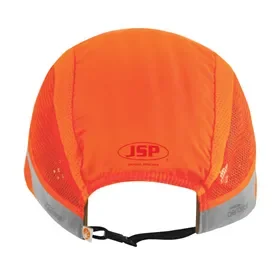 JSP HardCap AeroLite Safety Cap 2.5 cm Brim HV-Orange - Lightweight & EN 812 Certified JSP HardCap AeroLite Veiligheidspet 2,5 cm Klep HV-Oranje - Lichtgewicht & EN 812