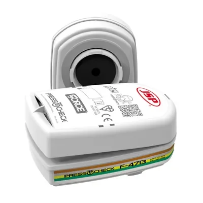 JSP PressToCheck ABEK1P3 Filters BMN750, Duurzaam & Hygiënisch met Hoge Filterefficiëntie - 2 Stuks
