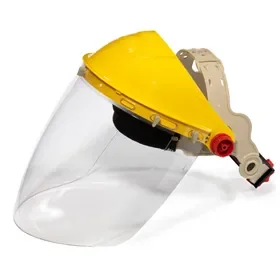 JSP Shape Gelaatsscherm 5SHA20C - Helder PC Vizier met Verstelbare Hoofdband & Brilcompatibiliteit