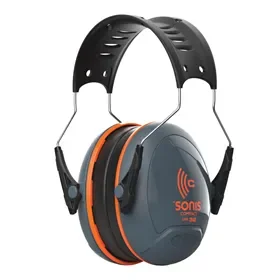 JSP Sonis Compact Ear Defender AEB030 - Headband, SNR 32 & Adjustable Steel Arms JSP Sonis Compact Gehoorkap AEB030 - Hoofdband, SNR 32 & Verstelbare Stalen Armen