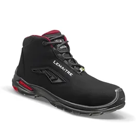 Lemaitre Riley High Safety Shoe S3 ESD Black - Shock Absorbent & Ladder Resistant - Size 41 Lemaitre Riley Veiligheidsschoen Hoog S3 ESD Zwart - Schokabsorberend & Laddervast - Maat 41