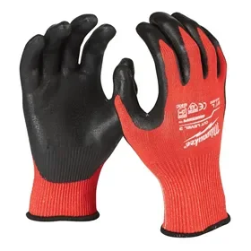 Milwaukee 1420 Snijvaste Werkhandschoenen Cut 3 - Touchscreen Compatibel & Oliebestendige Grip - Maat 10 Milwaukee 1420 Snijvaste Werkhandschoenen Cut 3 - Touchscreen Compatibel & Oliebestendige Grip - Maat 10