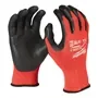 Milwaukee 1420 Snijvaste Werkhandschoenen Cut 3 - Touchscreen Compatibel & Oliebestendige Grip - Maat 10