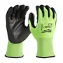 Milwaukee 8131 Hi-Vis Snijvaste Werkhandschoenen Cut 3 - Reflecterend, Dun & Touchscreen Compatibel - Maat 8