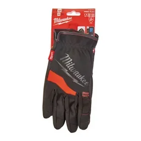 Milwaukee Free-Flex Work Gloves with SMARTSWIPE™ Black/Red - Size 8 Milwaukee Free-Flex Werkhandschoen SMARTSWIPE™ Zwart/Rood - Maat 8
