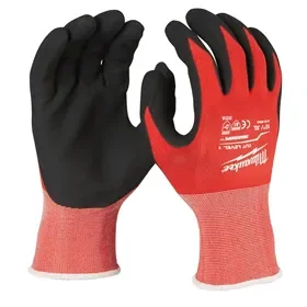 Milwaukee Work Gloves Cut Level 1/A - Lightweight, Reinforced & Touchscreen Compatible - Size 10 Milwaukee Werkhandschoenen Snijklasse 1/A - Lichtgewicht, Versterkt & Touchscreen Compatibel - Maat 10