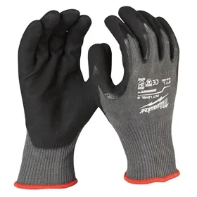 Milwaukee Cut Level 5/E Work Gloves - Size 10 Milwaukee Werkhandschoenen Snijklasse 5/E - Maat 10
