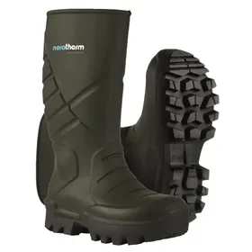 Nora Ultra-Max Thermal Boot S5 Green - Lightweight PU with SRC Slip Resistance - Size 42 Nora Ultra-Max Thermolaars S5 Groen - Lichtgewicht PU met SRC Slipweerstand - Maat 42