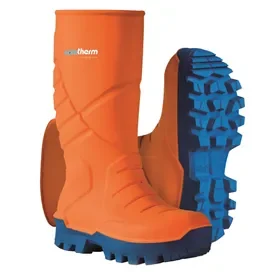 Nora Ultra-Max Thermal Boot S5 Orange - Lightweight PU with SRC Slip Resistance - Size 42 Nora Ultra-Max Thermolaars S5 Oranje - Lichtgewicht PU met SRC Slipweerstand - Maat 42
