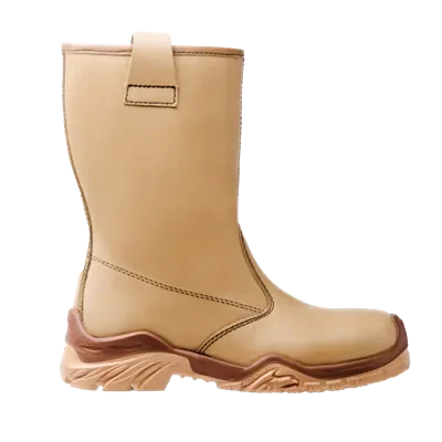 PERF Beaufort S3+ON Gevoerde Veiligheidslaars - Waterbestendig Leder & Composiet Zool - Maat 40