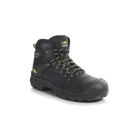 PERF Builder 308 High Safety Shoe S3 Black - Water-Resistant & Steel Toe - Size 38 PERF Builder 308 Veiligheidsschoen S3 Hoog Zwart - Waterafstotend & Stalen Neus - Maat 38