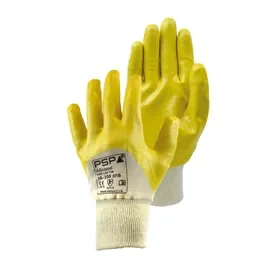 PSP 10-200 Work Gloves NBR Lite Yellow – Dry & Oil Grip, Size 9 PSP 10-200 Werkhandschoen NBR Lite Geel – Droge & Oliegrip, Maat 9