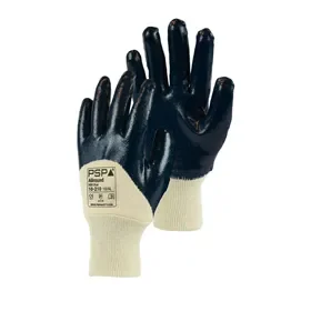PSP 10-210 Nitrile Work Gloves - Breathable Back & Allround Grip - Size 9 PSP 10-210 Nitril Werkhandschoen – Ademende Rug & Allround Grip - Maat 9