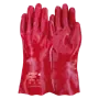 PSP 10-445 Oliebestendige Werkhandschoen PVC 45 cm Rood - Maat 10