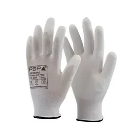 PSP 10-900 All-Purpose Work Gloves PU DMF-Free White - Size 11 PSP 10-900 Allround Werkhandschoen PU DMF-vrij Wit - Maat 11
